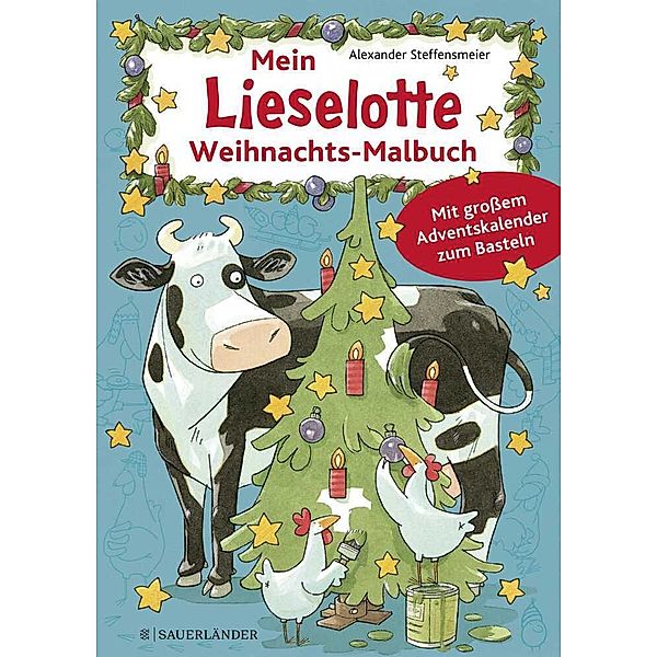 Mein Lieselotte Weihnachts-Malbuch, Alexander Steffensmeier