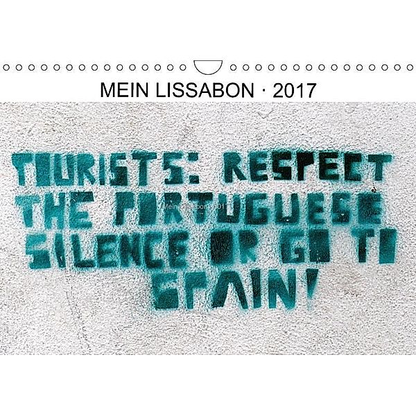 Mein Lissabon 2017 (Wandkalender 2017 DIN A4 quer), Wolfgang Winkel