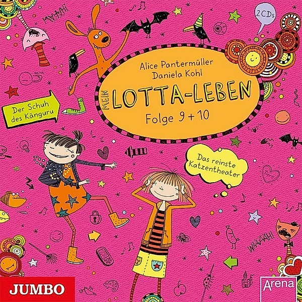 Mein Lotta-Leben - Das reinste Katzentheater / Der Schuh des Känguru,2 Audio-CDs, Alice Pantermüller