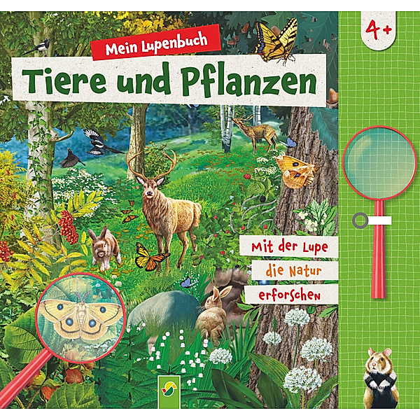 Mein Lupenbuch Tiere und Pflanzen, Sandra Noa, Dr. Marcus Würmli, Elina Roth, Schwager & Steinlein Verlag