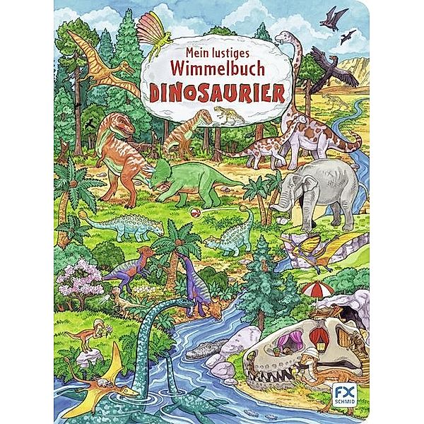 Mein lustiges Wimmelbuch Dinosaurier