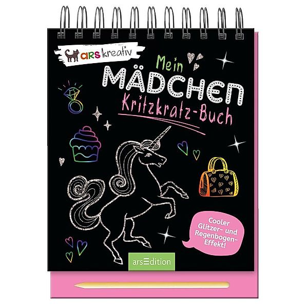 Mein Mädchen-Kritzkratz-Buch, Carolin Hensler