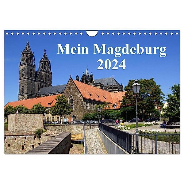 Mein Magdeburg 2024 (Wandkalender 2024 DIN A4 quer), CALVENDO Monatskalender, Beate Bussenius