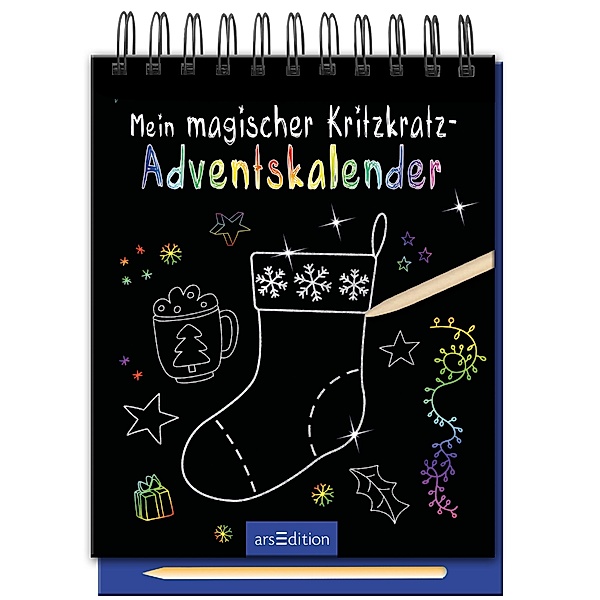 Mein magischer Kritzkratz-Adventskalender