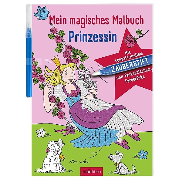 Mein magisches Malbuch Prinzessin