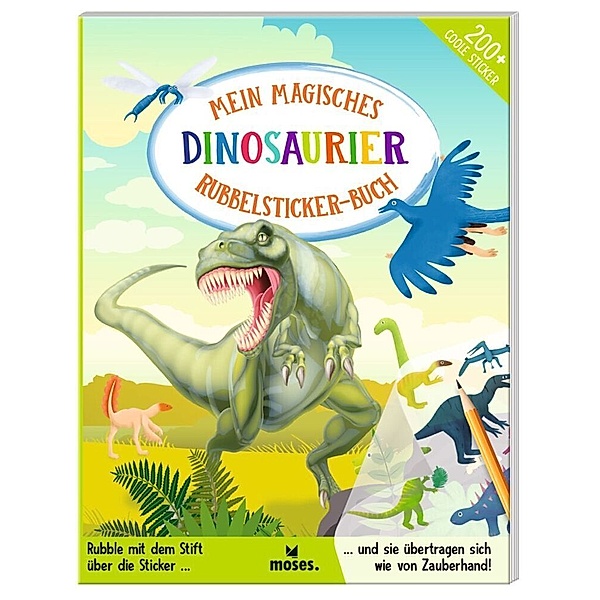 Mein magisches Rubbelsticker-Buch Dinosaurier, Amanda Lott