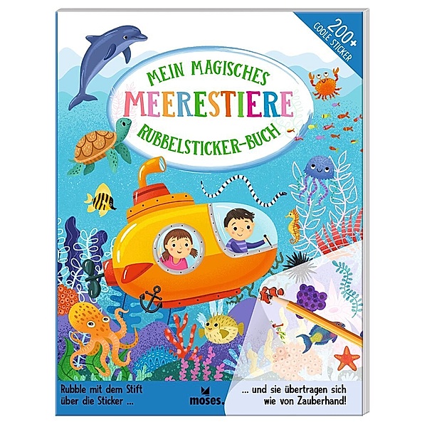 Mein magisches Rubbelsticker-Buch Meerestiere, Amanda Lott