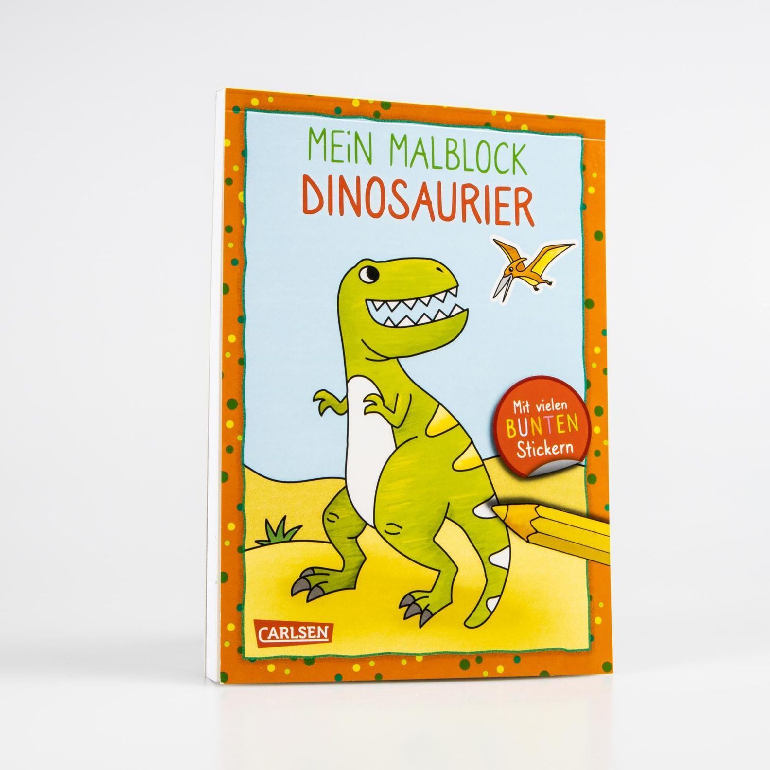 Mein Malblock: Dinosaurier Buch versandkostenfrei bei Weltbild.de bestellen