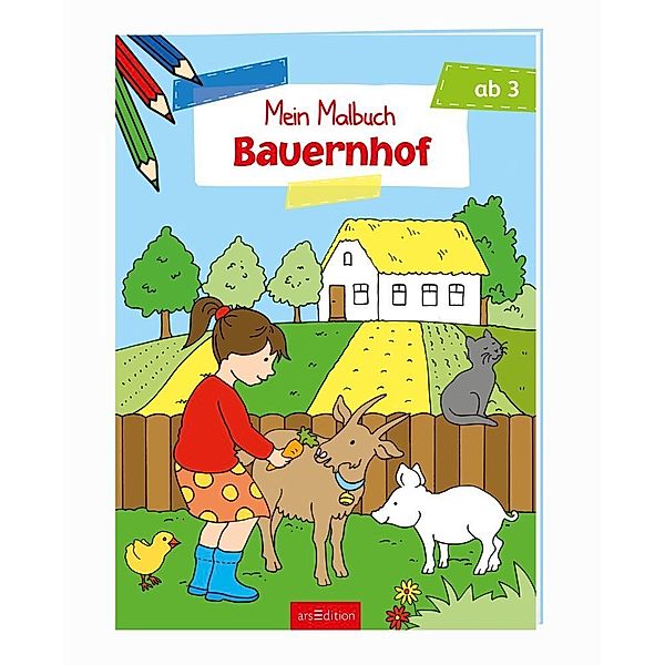 Mein Malbuch - Bauernhof