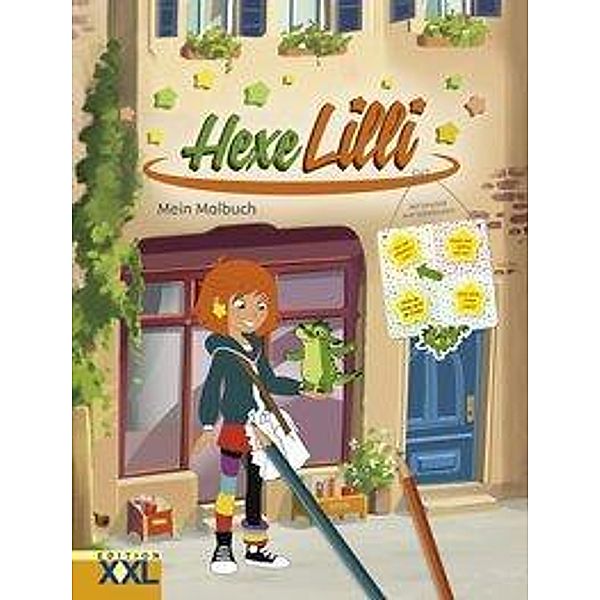 Mein Malbuch - Hexe Lilli