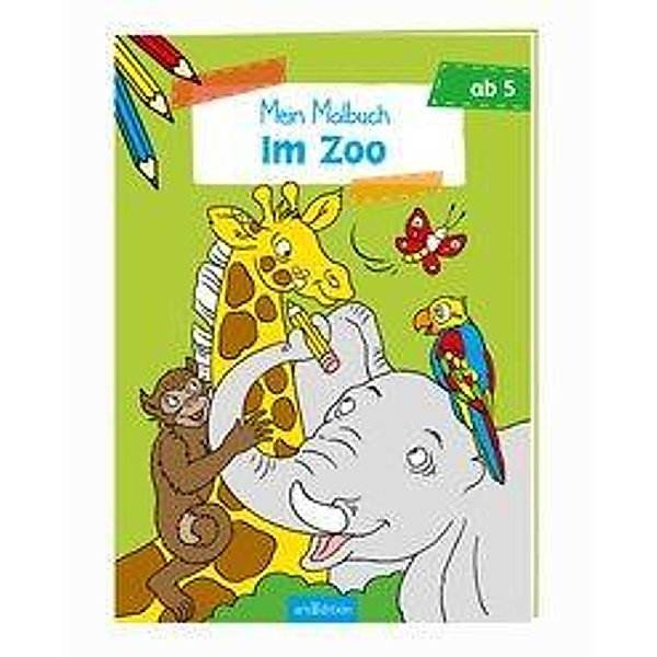Mein Malbuch - Im Zoo