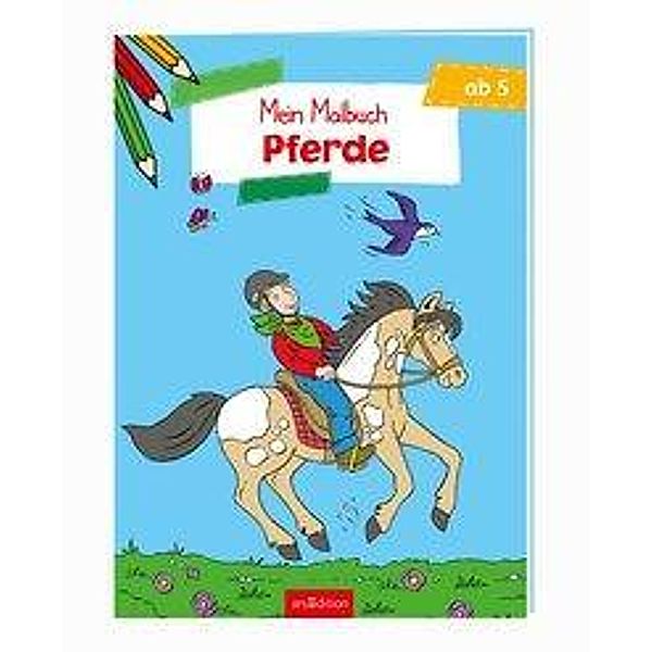 Mein Malbuch - Pferde, Helge Glatzel-Poch