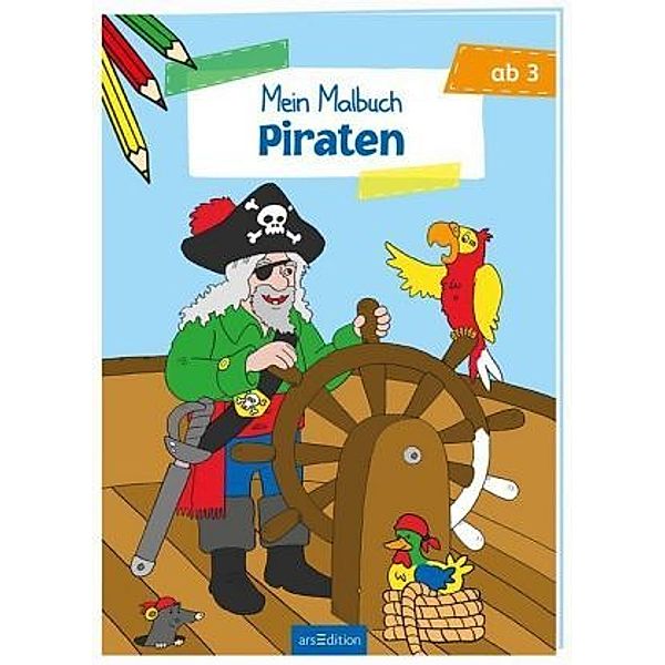 Mein Malbuch Piraten