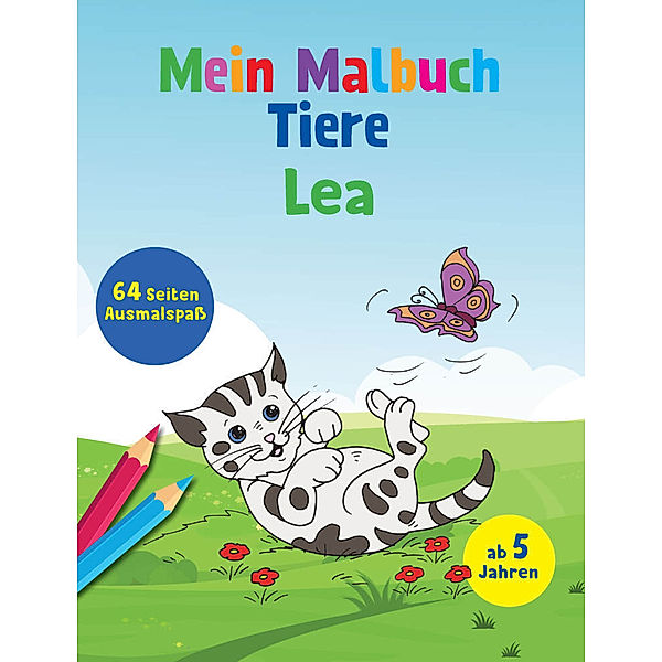 Mein Malbuch Tiere - Lea