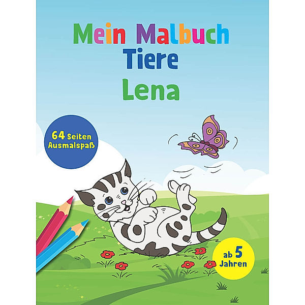 Mein Malbuch Tiere - Lena