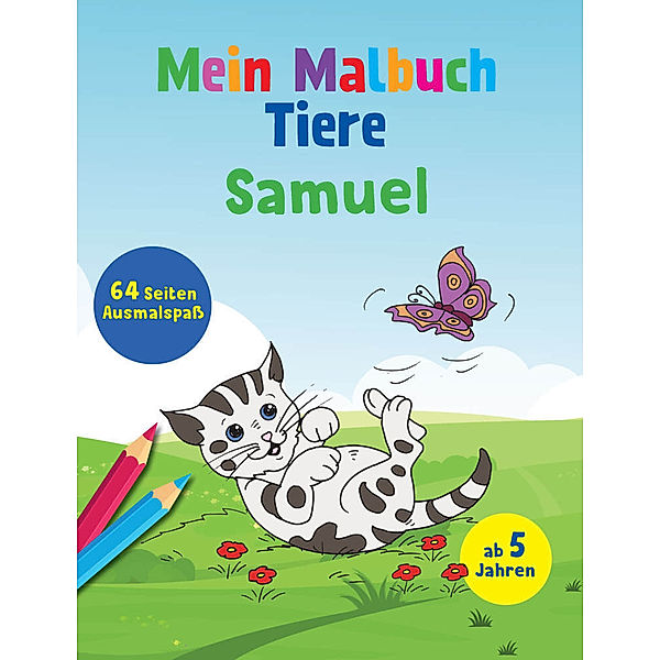 Mein Malbuch Tiere - Samuel