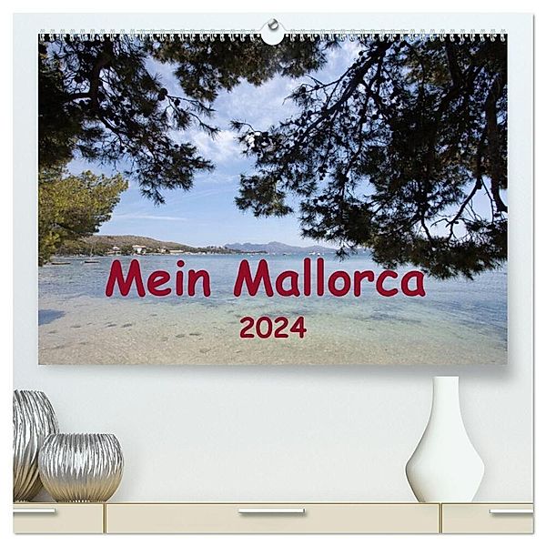 Mein Mallorca (hochwertiger Premium Wandkalender 2024 DIN A2 quer), Kunstdruck in Hochglanz, r.gue.