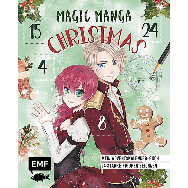 Mein Manga-Adventskalender-Buch: Magic Manga Christmas