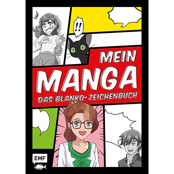 Mein Manga - Das Blanko-Zeichenbuch