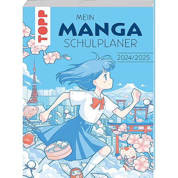 Mein Manga-Schulplaner 2024/2025. Von Chiana aka @chiana.art und Hiro aka @einfachjapanisch, Chiana, Hiro