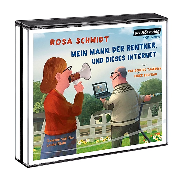 Mein Mann, der Rentner, und dieses Internet,4 Audio-CDs, Rosa Schmidt