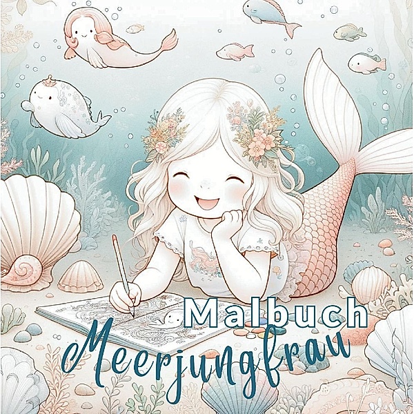 Mein Meerjungfrauen Malbuch: Kreative Ausmalbilder für Mädchen!, S&L Inspirations Lounge