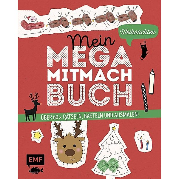 Mein Mega-Mitmach-Buch Weihnachten, Silke Janas, Anna Wagner