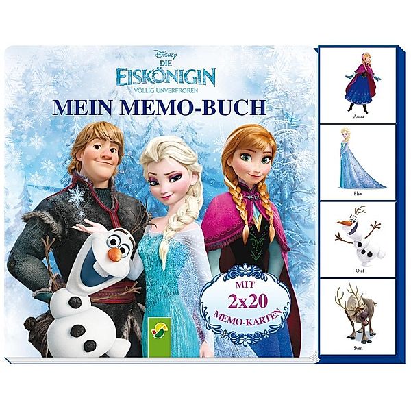 Mein Memo-Buch - Disney Die Eiskönigin - Völlig unverfroren, Walt Disney