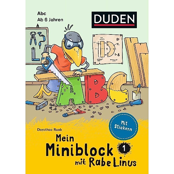 Mein Miniblock mit Rabe Linus - Abc, Dorothee Raab