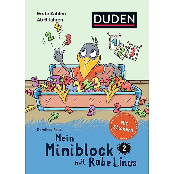 Mein Miniblock mit Rabe Linus - Erste Zahlen, Dorothee Raab