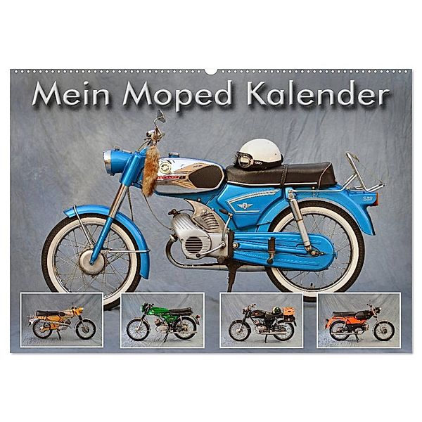 Mein Moped Kalender (Wandkalender 2024 DIN A2 quer), CALVENDO Monatskalender, Ingo Laue