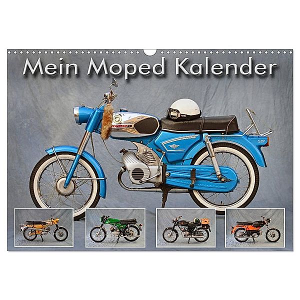Mein Moped Kalender (Wandkalender 2024 DIN A3 quer), CALVENDO Monatskalender, Ingo Laue