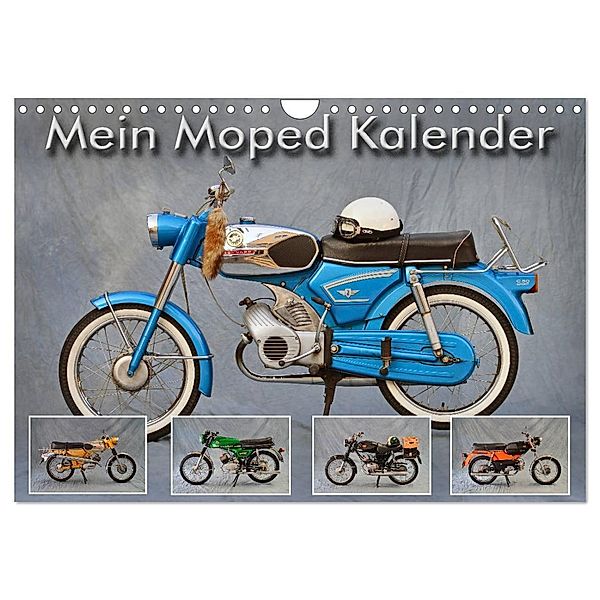 Mein Moped Kalender (Wandkalender 2024 DIN A4 quer), CALVENDO Monatskalender, Ingo Laue