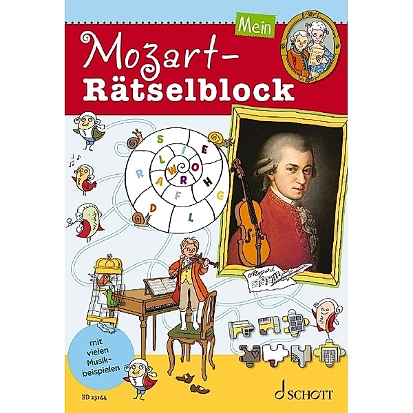 Mein Mozart-Rätselblock