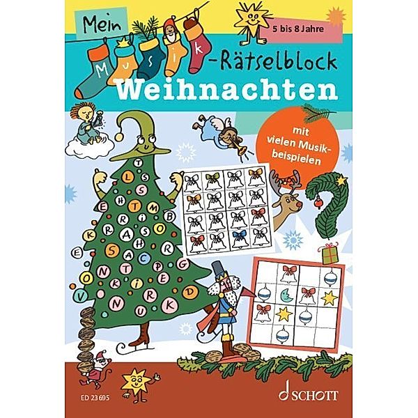 Mein Musik-Rätselblock - Weihnachten, Maren Blaschke