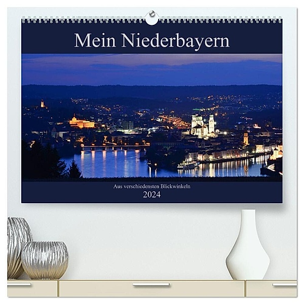 Mein Niederbayern (hochwertiger Premium Wandkalender 2024 DIN A2 quer), Kunstdruck in Hochglanz, Christian Haidl