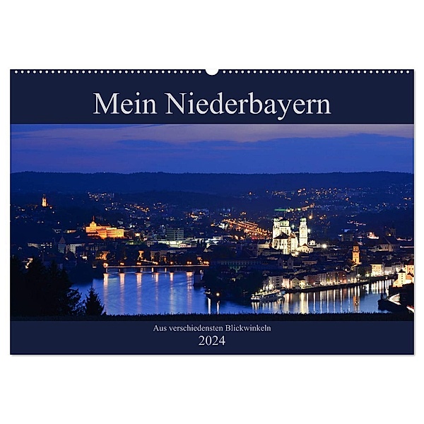 Mein Niederbayern (Wandkalender 2024 DIN A2 quer), CALVENDO Monatskalender, Christian Haidl