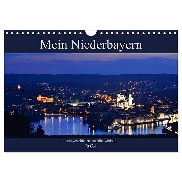 Mein Niederbayern (Wandkalender 2024 DIN A4 quer), CALVENDO Monatskalender, Christian Haidl