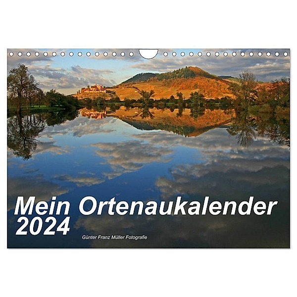 Mein Ortenaukalender 2024 (Wandkalender 2024 DIN A4 quer), CALVENDO Monatskalender, Calvendo