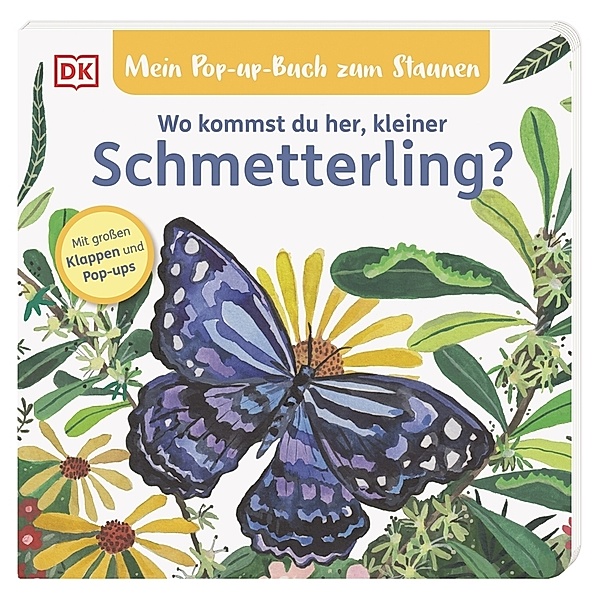 Mein Pop-up-Buch zum Staunen. Wo kommst du her, kleiner Schmetterling?, Sandra Grimm