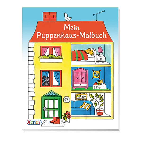 Mein Puppenhaus-Malbuch