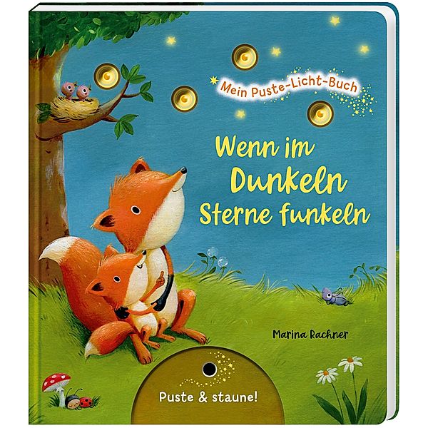 Mein Puste-Licht-Buch: Wenn im Dunkeln Sterne funkeln, Christina Nömer