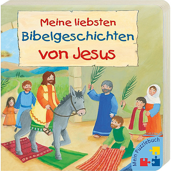 Mein Puzzlebuch: Meine liebsten Bibelgeschichten von Jesus, Reinhard Abeln
