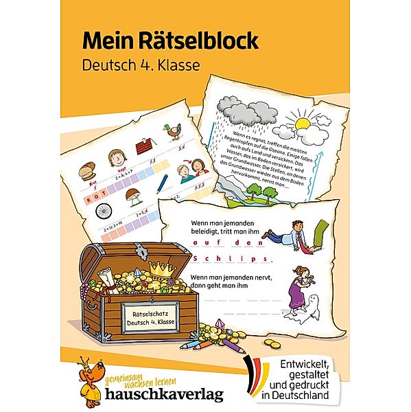 Mein Rätselblock Deutsch 4. Klasse / Das Rätselbuch für die Grundschule Bd.684, Christiane Wittenburg