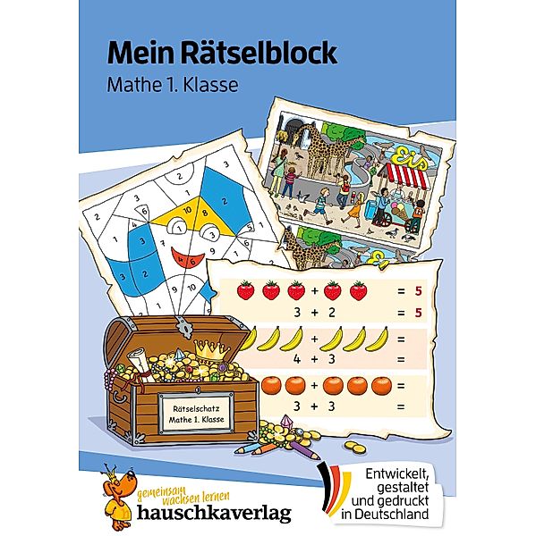 Mein Rätselblock Mathe 1. Klasse / Das Rätselbuch für die Grundschule Bd.691, Melanie Rhauderwiek