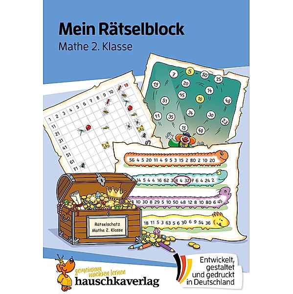Mein Rätselblock Mathe 2. Klasse / Das Rätselbuch für die Grundschule Bd.692, Christiane Wittenburg