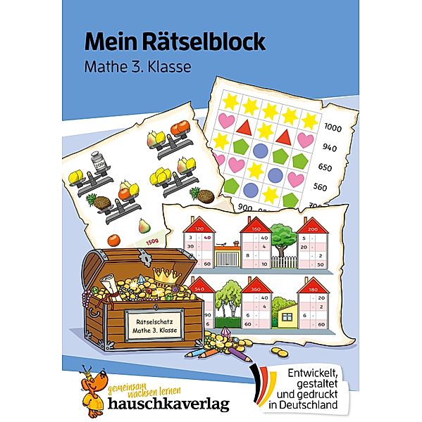 Mein Rätselblock Mathe 3. Klasse / Das Rätselbuch für die Grundschule Bd.693, Joshua Schulz