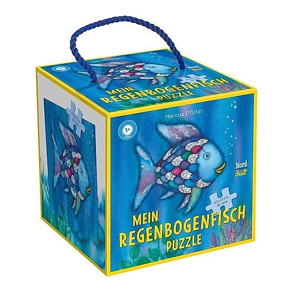 NordSüd Mein Regenbogenfisch – Puzzle 36-teilig, Marcus Pfister