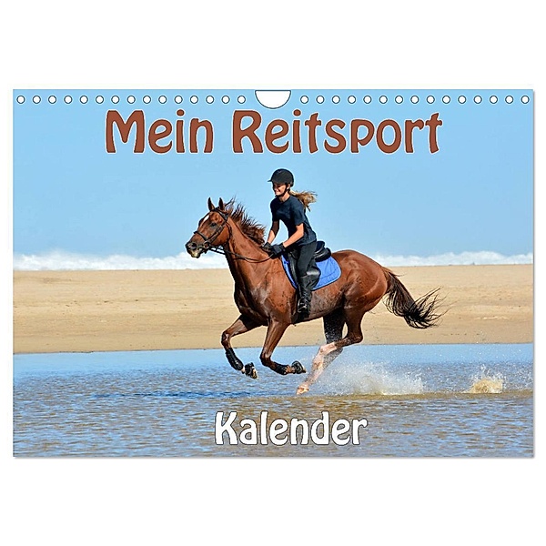 Mein Reitsport Kalender (Wandkalender 2024 DIN A4 quer), CALVENDO Monatskalender, Anke van Wyk - www.germanpix.net