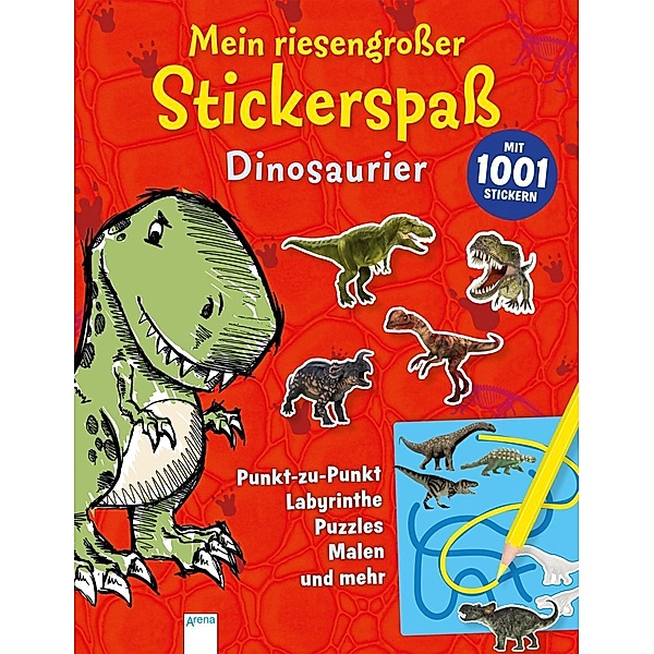 Mein riesengroßer Stickerspaß. Dinosaurier, Mel Plehov